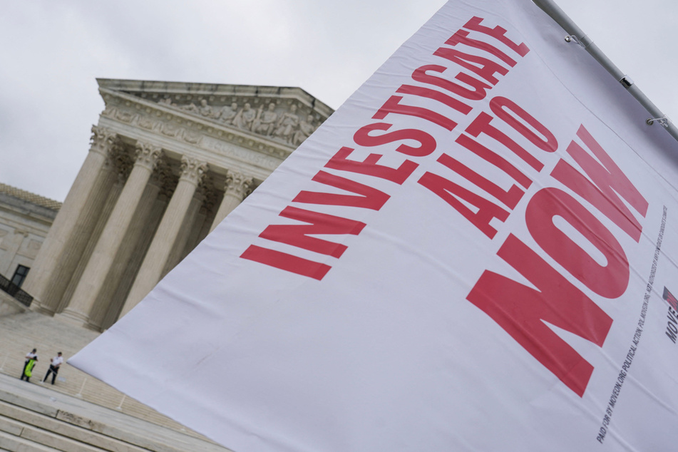 Samuel Alito has refused calls to recuse himself from any cases brought to the Supreme Court involving Trump.