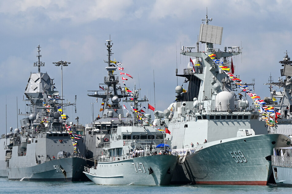 Taiwan warns China has deployed a "significant" number of warships for "military operations"