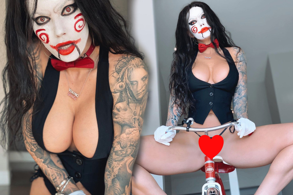 Sexy or scary? Viking Barbie pulls off both with her Halloween costume