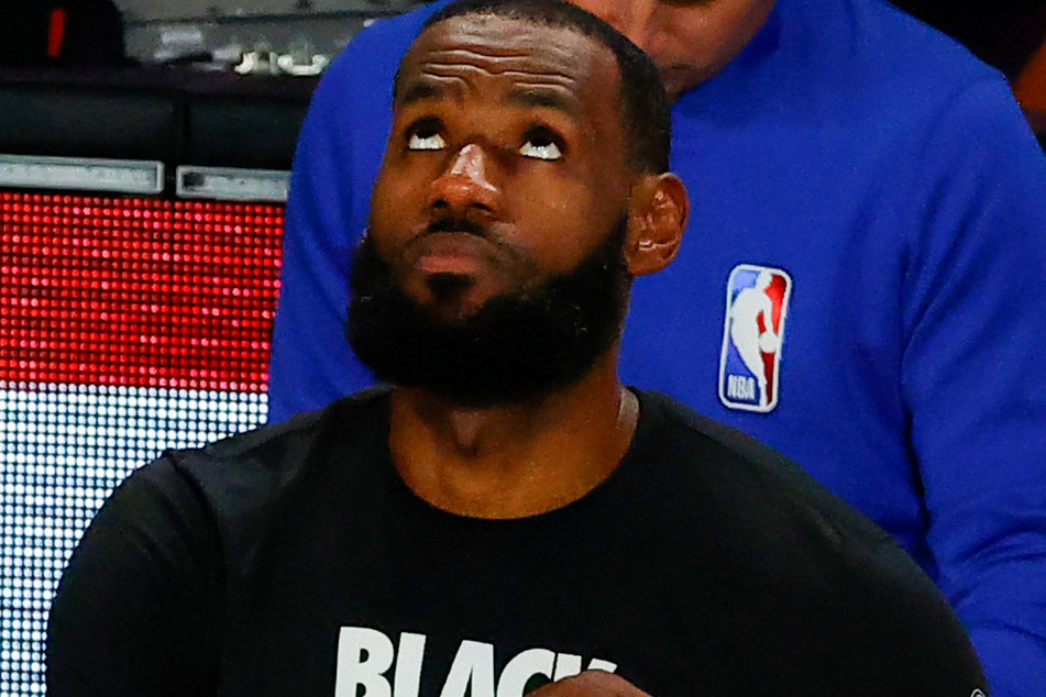 NBA superstar LeBron James of the LA Lakers supports the walkout.