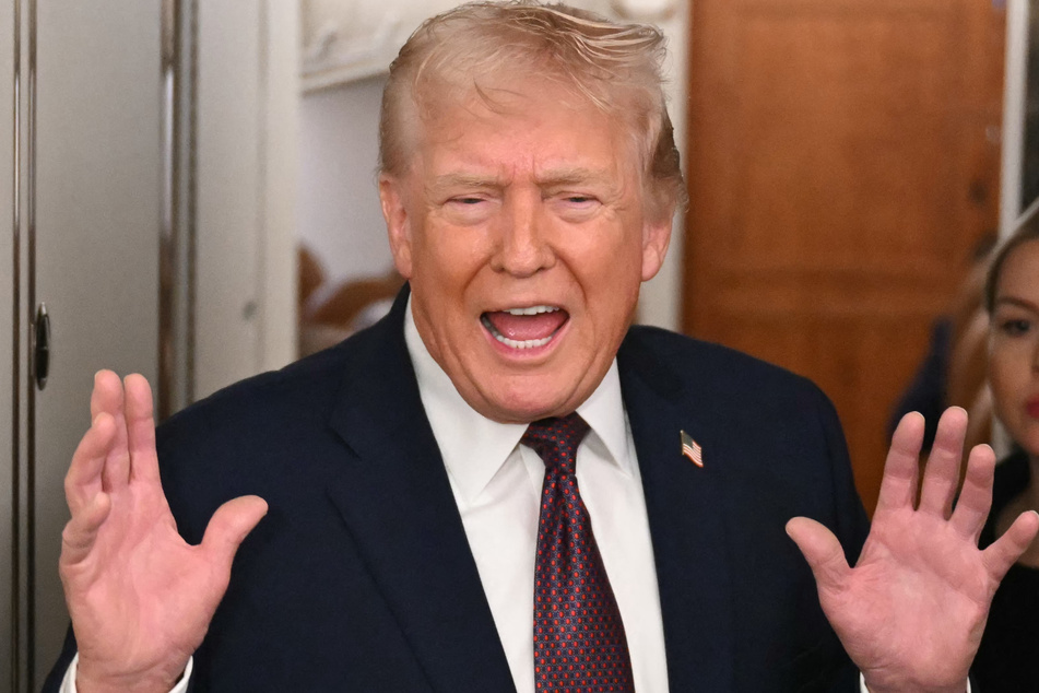 President Donald Trump declared that the US is "screwed" if the Supreme Court rules against his controversial tariffs.