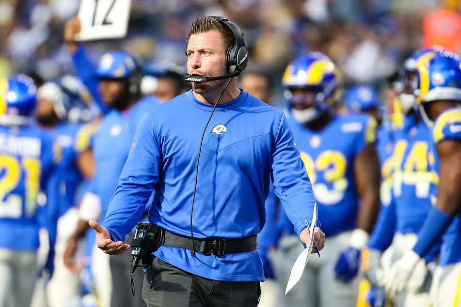 Los Angeles Rams head coach Sean McVay.
