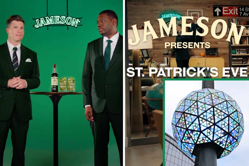 St. Patrick's Day celebrations in NYC kick off early with Times Square Ball Drop!