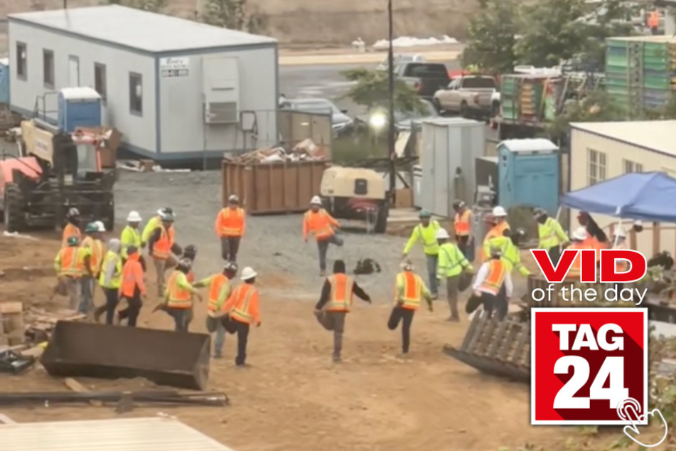 Today's Viral Video of the Day features a group of humans just being their silly selves!