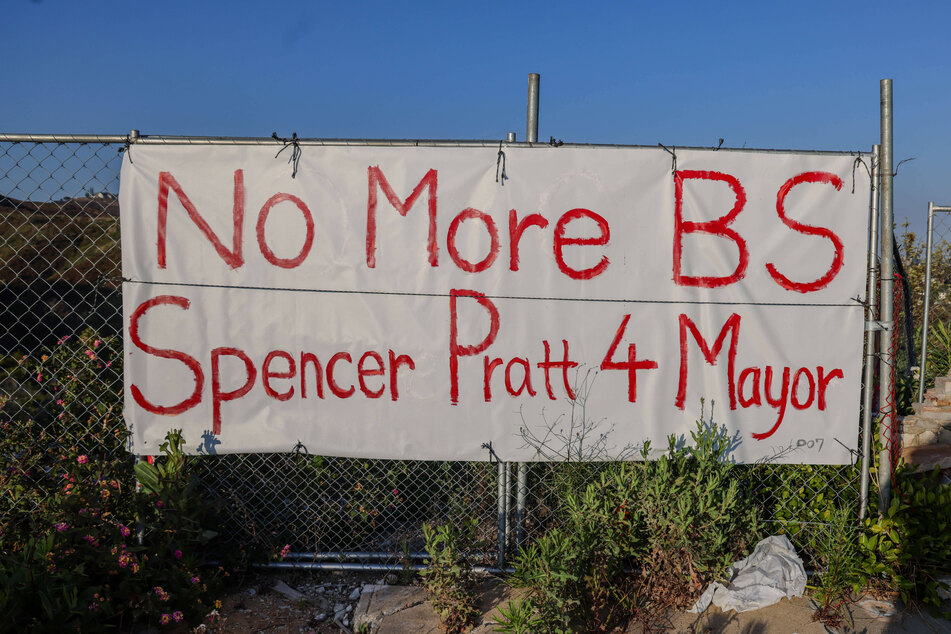 Spencer Pratt is running as an independent candidate.