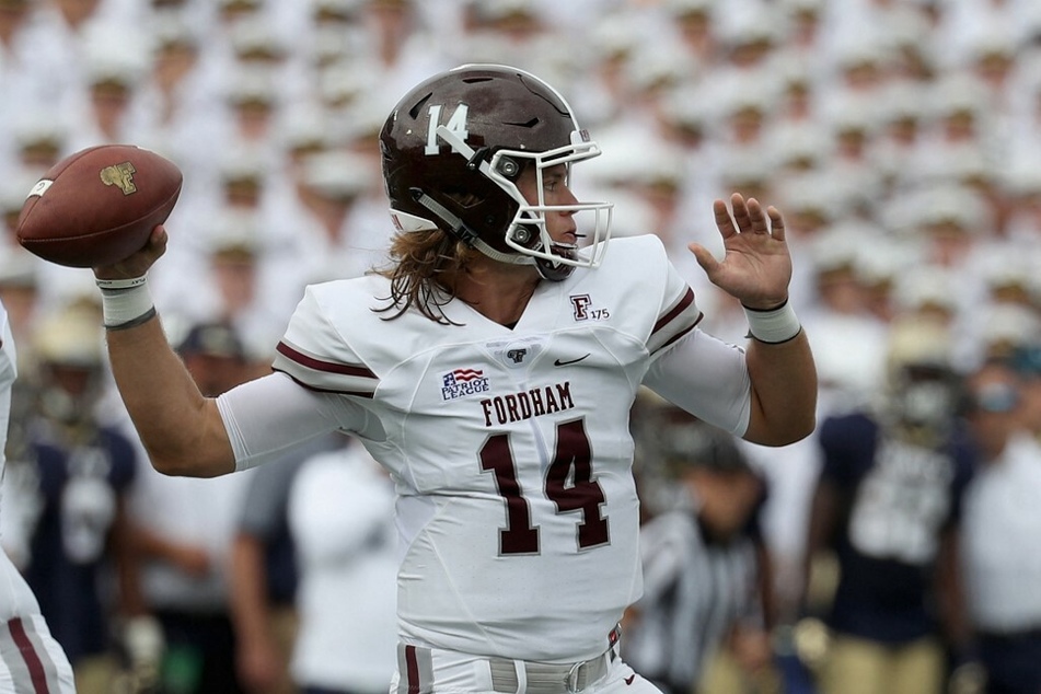 Fordham football hosted Waynesburg University in the first ever college football program