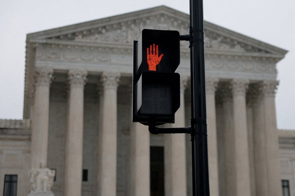 The US Supreme Court building, where justices released their opinion striking down President Donald Trump's sweeping tariffs, is pictured in Washington DC on February 20, 2026.