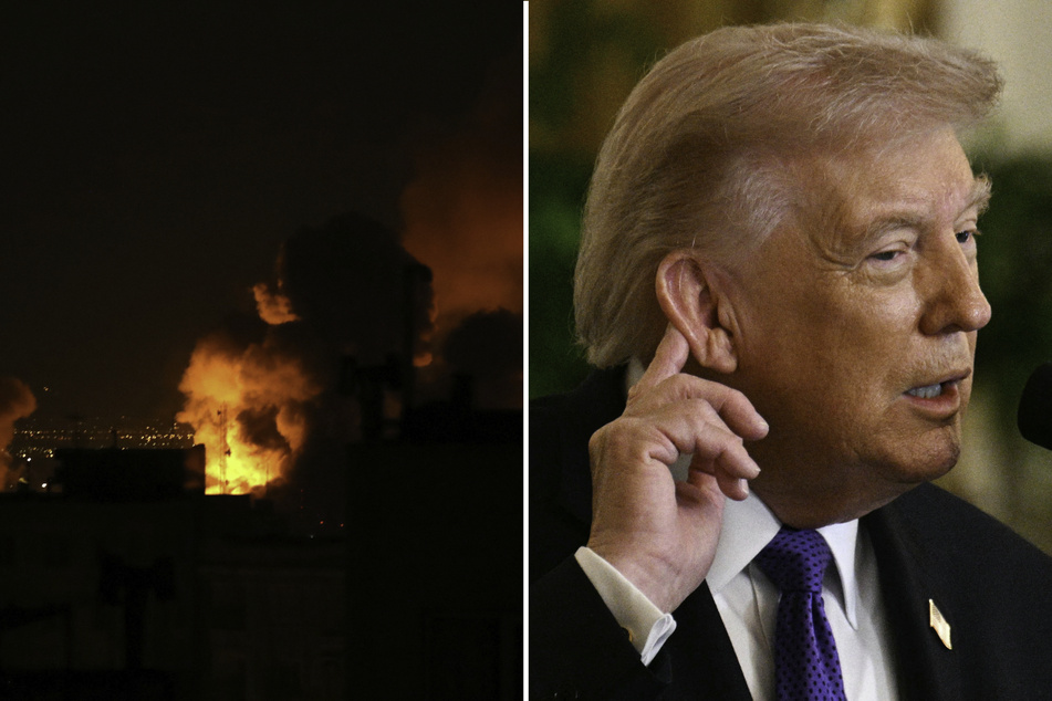 President Donald Trump demanded "unconditional surrender" from Iran as the war unleashed by the US and Israel entered its seventh day.