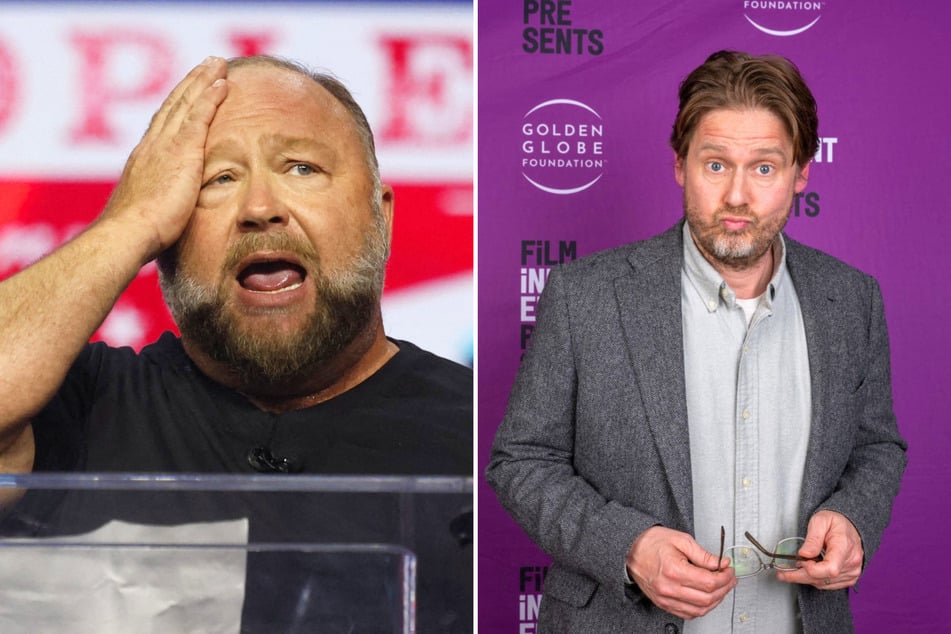 Tim Heidecker debuts role as Alex Jones' InfoWars replacement host after The Onion buyout