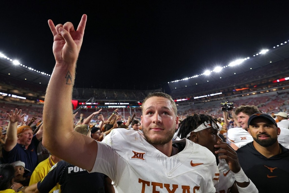Texas QB Quinn Ewers trolled the Crimson Tide by smoking a post-game cigar, a tradition of the Alabama team.