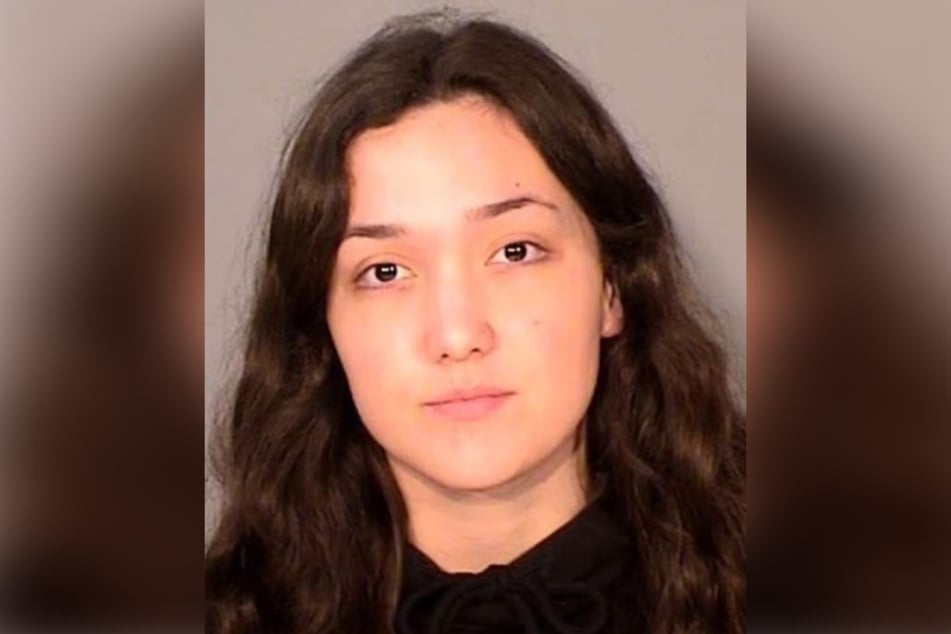 Mugshot of Ann Margaret Bacon. Because of a sexual relationship with her 18‑year‑old student, the young teacher  must now serve jail time. 