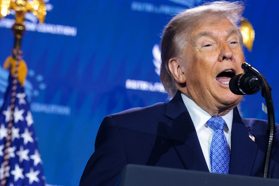 Trump blasts Democrats in explosive speech to evangelicals: "Hardcore, godless communists"