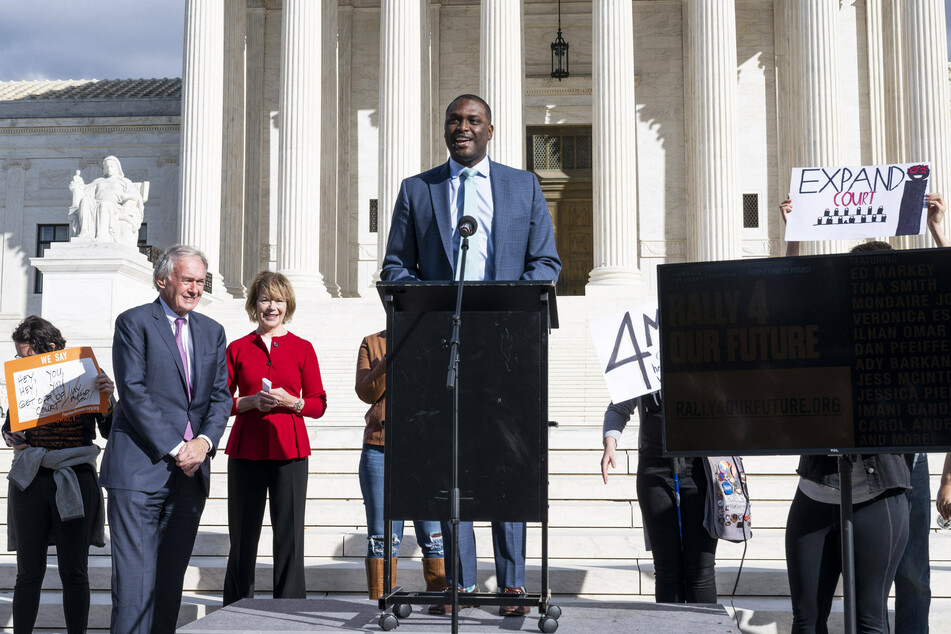 New York Rep. Mondaire Jones is one of the original co-sponsors of the Judiciary Act of 2021.