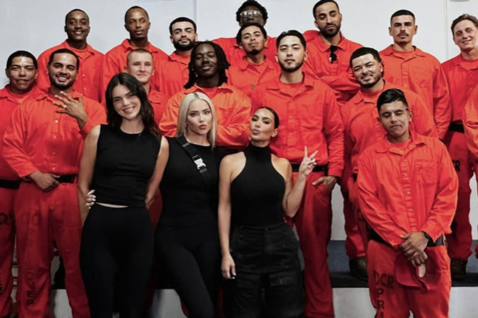 The Kar-Jenners visited inmates at the Growlersburg Conservation Camp during Thursday's episode of The Kardashians.