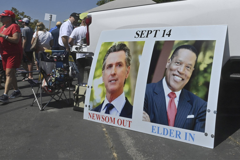 Larry Elder's visit to homeless encampment becomes a hostile and physical confrontation