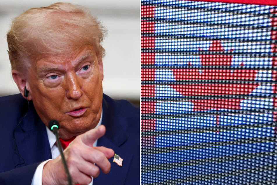 President Donald Trump threatened to slap a 35% on Canadian goods imported to the US starting August 1.
