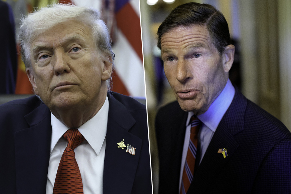 Trump calls for investigation into sitting Democratic Senator Richard Blumenthal