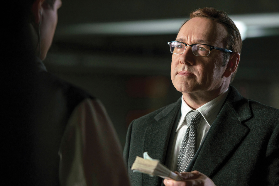 Kevin Spacey (61) appearing in the 2017 film Baby Driver.