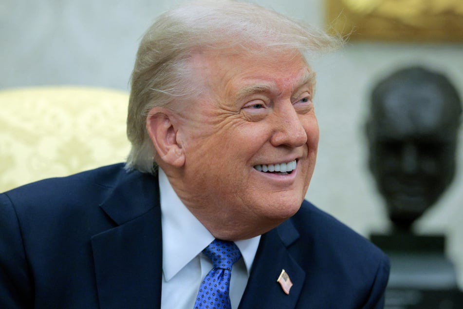 Trump's store is selling clothing emblazoned with "Trump 2028," the year of the next presidential election, in which he is constitutionally banned from running.
