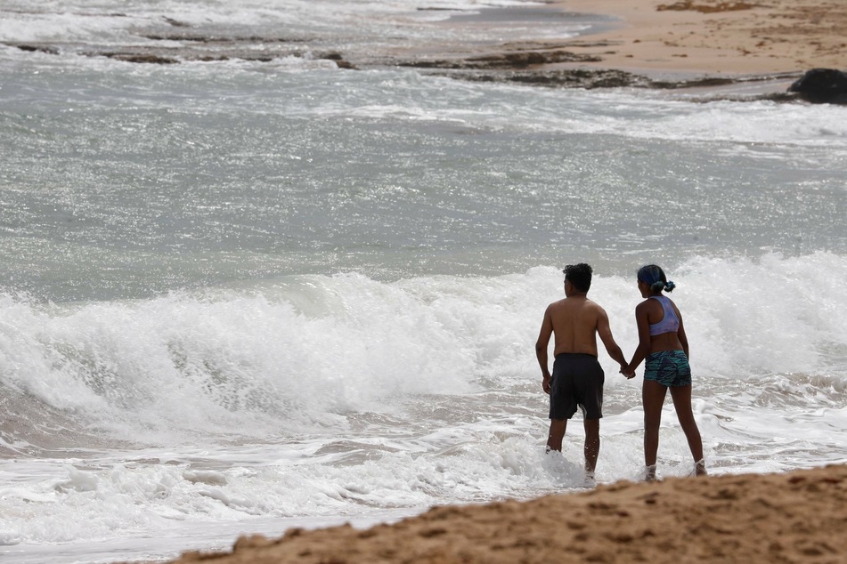 Storm Grace passed through Puerto Rico on Sunday.