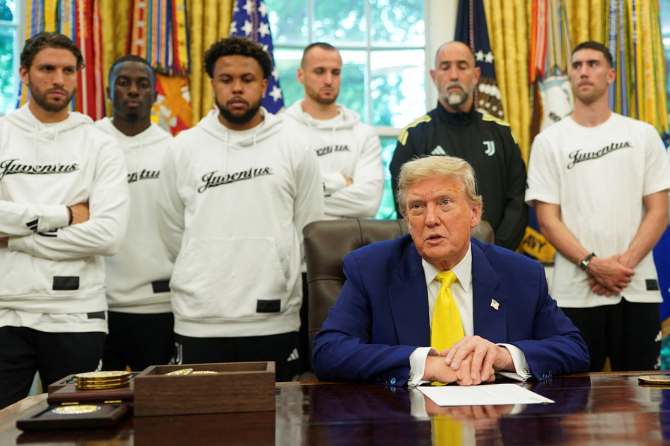 President Donald Trump involved players from Italian soccer giant Juventus in a rant over trans athletes.