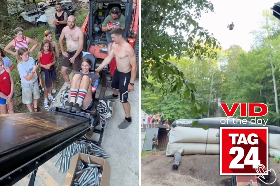 This family took their Fourth of July celebration to unbelievable heights! 