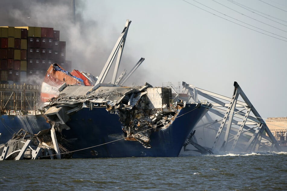 The Key Bridge was partially demolished on Monday, with investigations into the accident still ongoing.