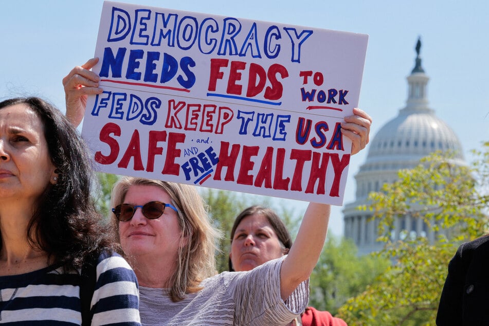 The Trump administration has launched a broad assault on government spending, which has sparked nationwide protests.