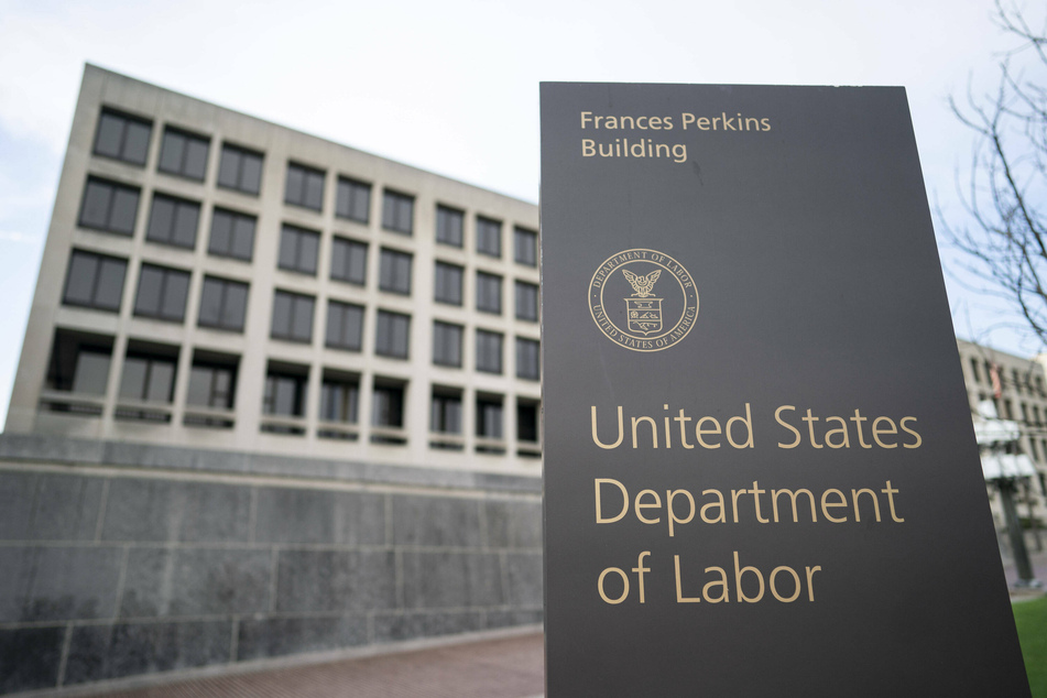 The Labor Department building in Washington DC.