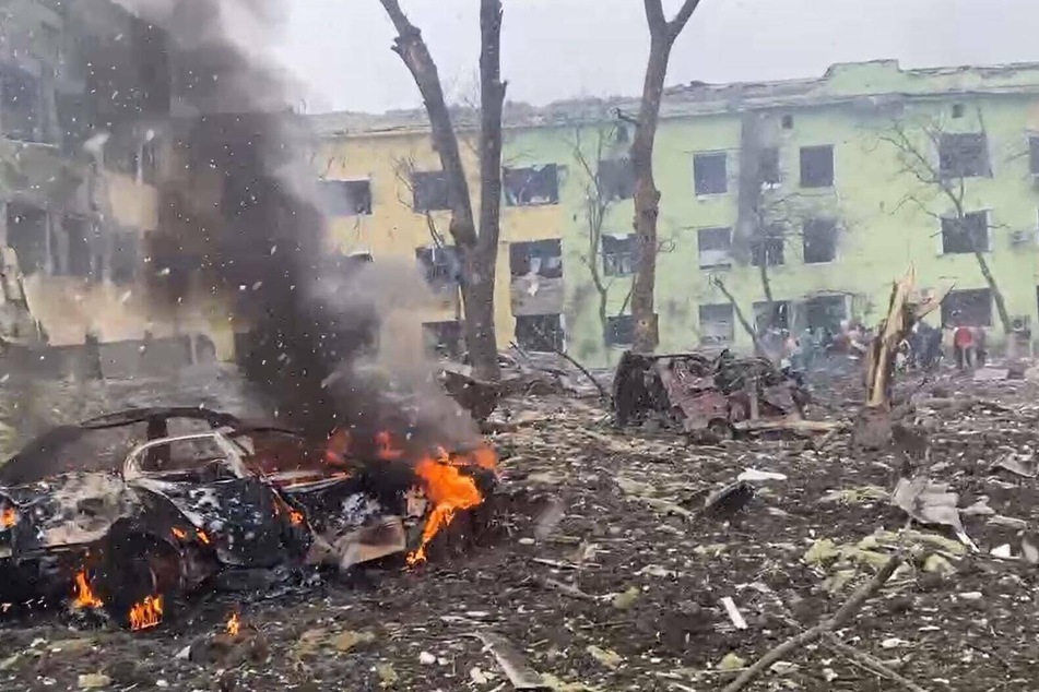 Russia's bombing of Ukrainian maternity hospital draws widespread outrage