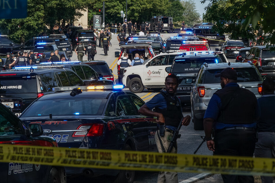 Shooter kills police officer in attack near Atlanta's CDC headquarters