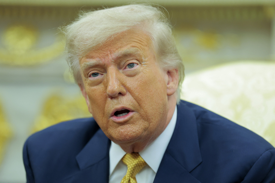 President Donald Trump said he was cutting federal funding for the California high-speed rail line.