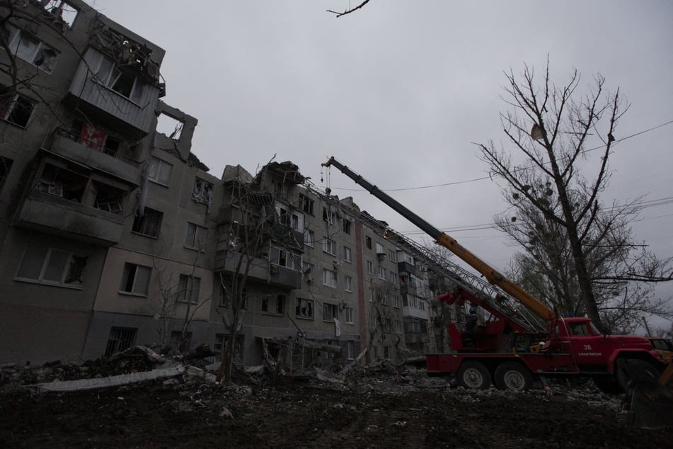 At least 11 people were killed after a Russian missile struck a residential area in the eastern Ukrainian city of Sloviansk.