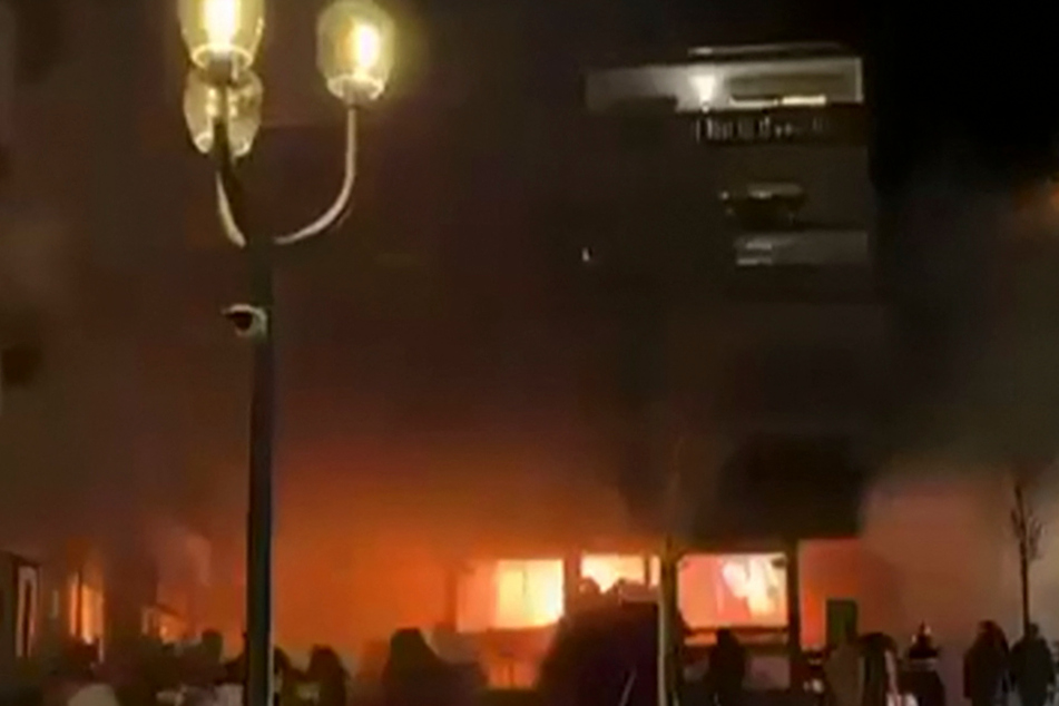 The Le Constellation bar was engulfed in flames during New Year's Eve celebrations in Crans-Montana, Switzerland.