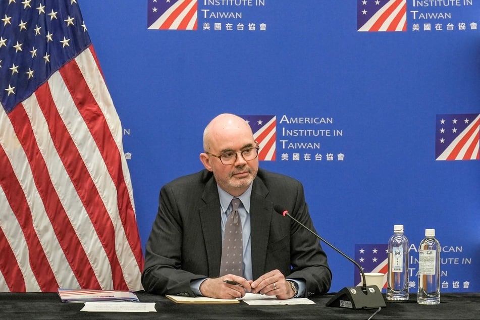 De facto US ambassador Raymond Greene has urged Taiwan to become a "hornet’s nest of air, surface, and subsurface drones."