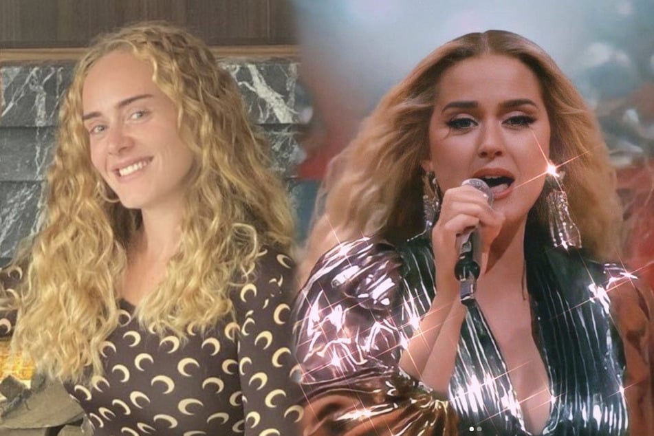 Is that Adele? Two of the world's biggest pop stars are now lookalikes!