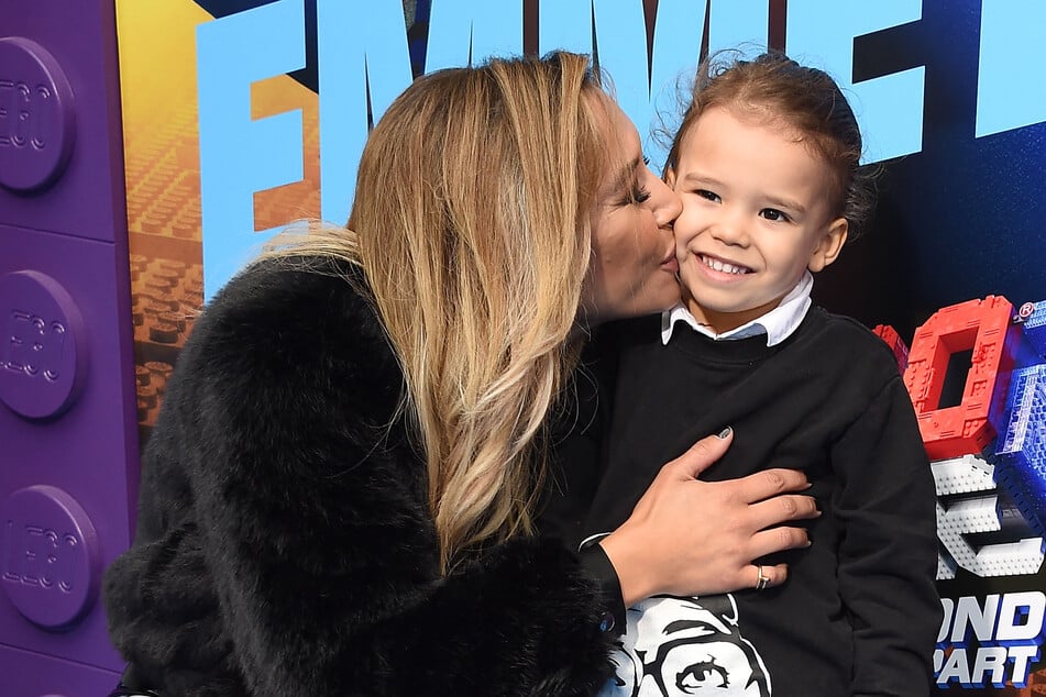 Naya Rivera (l.) died after drowning while out on boat trip with her son Josey in July 2020.