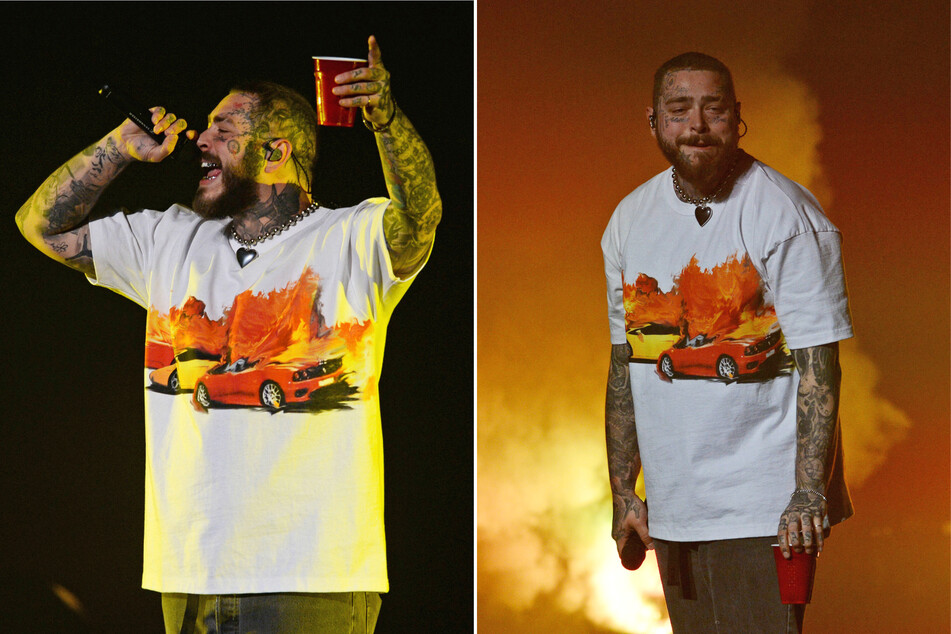 Post Malone's face tattoos get him barred from a bar in Australia