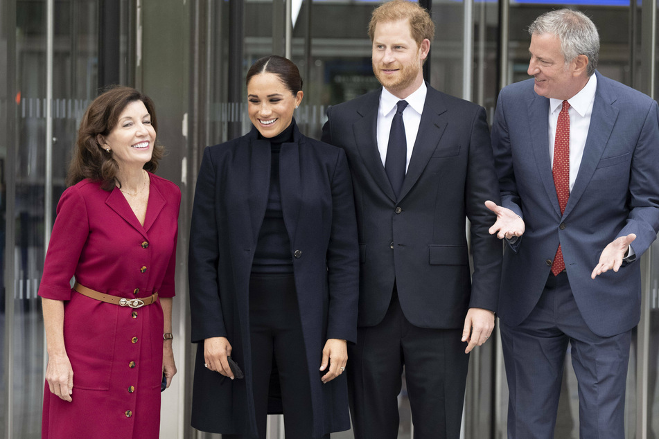 Harry and Meghan hosted by New York's top brass ahead of Global Citizens Live event