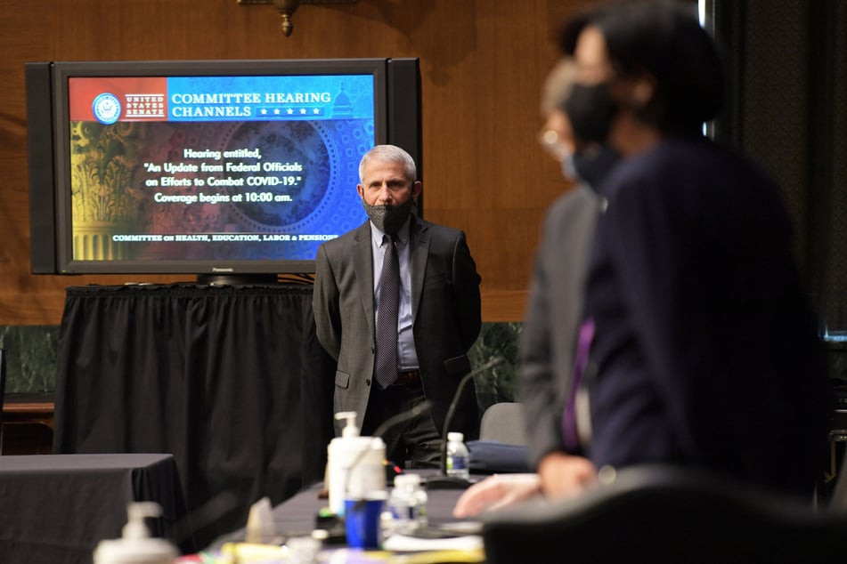 Anthony Fauci met with the Senate Committee on Health, Education, Labor and Pensions.