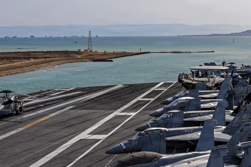 Fire on USS Gerald R. Ford aircraft carrier leaves two sailors injured