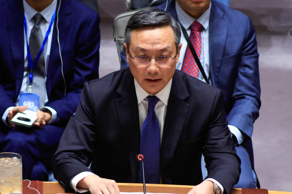 Sun Lei, China's envoy to the UN, accused the US of taking the Middle East to a "dangerous precipice."
