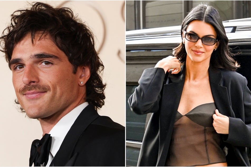 Kendall Jenner's loved ones are apparently worried that she's spending all of her money on her lavish dates with Jacob Elordi (l) - is it true?