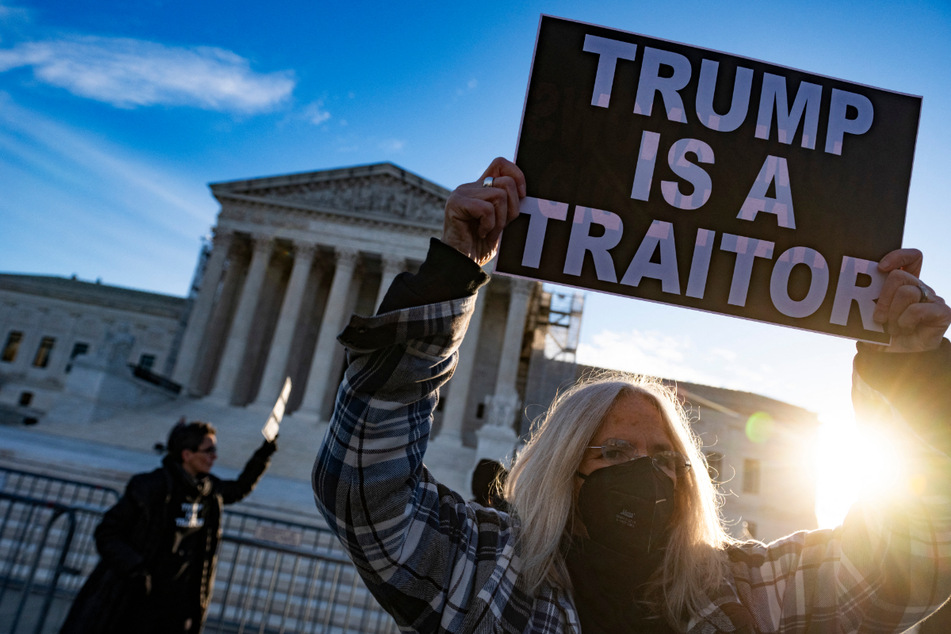 The Supreme Court heard arguments on Thursday regarding whether Donald Trump should be barred from running again for president.