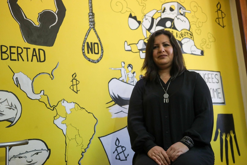 Erika Guevara-Rosas, Americas director for Amnesty International, spoke out against US investment in Latin American military and paramilitary groups.