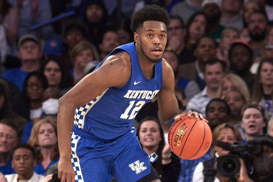 Wildcats forward Keion Brooks Jr. scored a game-high 22 points against the Bobcats on Friday night.