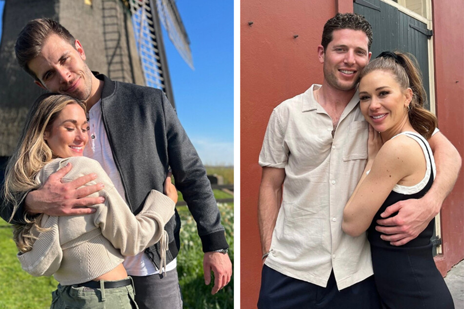 Rachel Recchia (l) got called out by one of her final three men, while Gabby Windey (r) figured out Erich Schwer (center r) was the love of her life all along.
