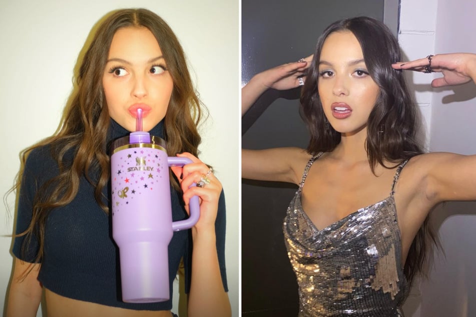 Olivia Rodrigo has given fans a peek at her anticipated collaboration with Stanley!