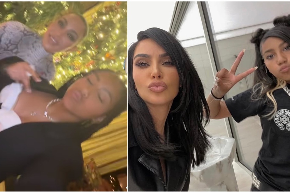 Kim Kardashian and North West clap back at drama over 12-year-old's finger piercing