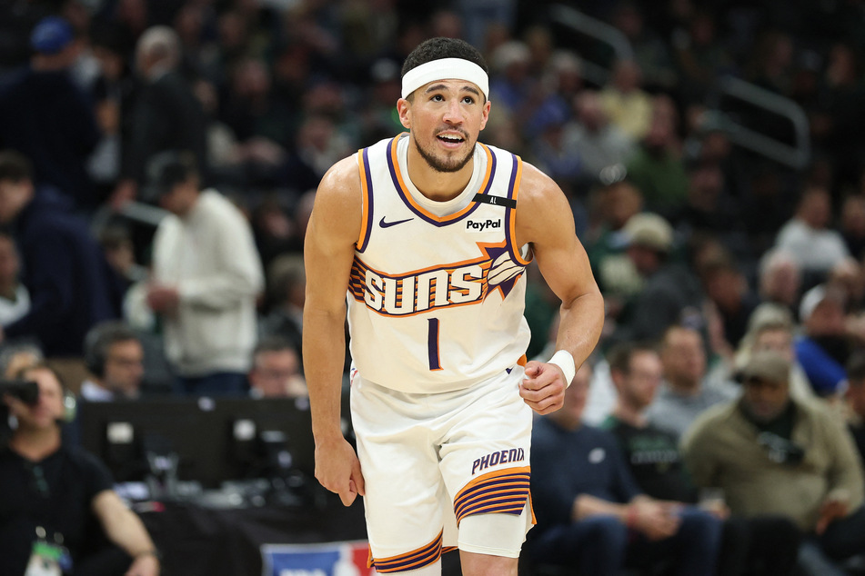Devin Booker has played all 10 of his NBA seasons with the Phoenix Suns.